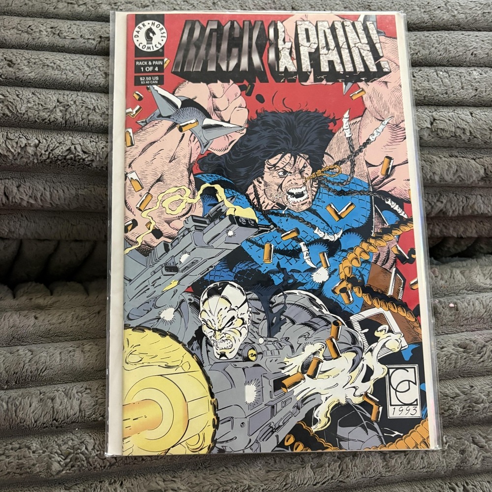 Rack & Pain Dark Horse Comics #1 1993 Modern Age Color Comic Book Boarded